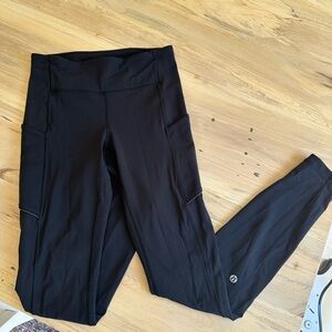 Lululemon Black Leggings Size 4